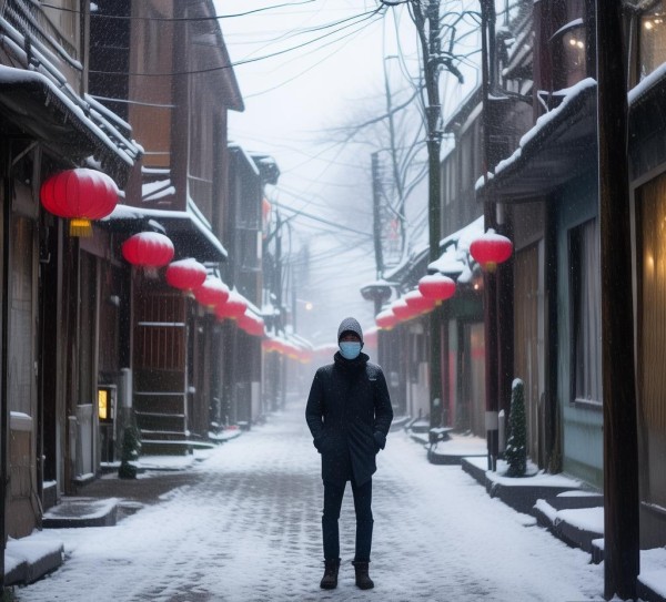 拉堡商贸街，疫情下的静默与担当